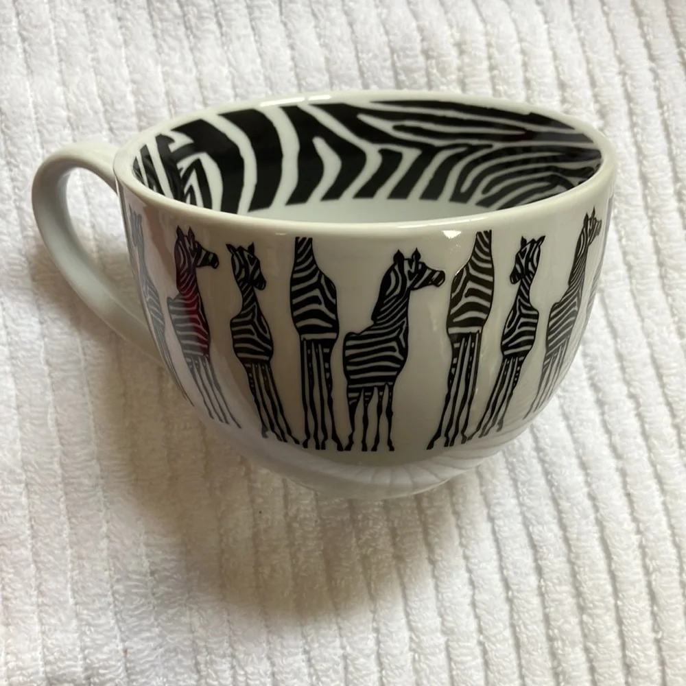 Pier 1 zebra mug